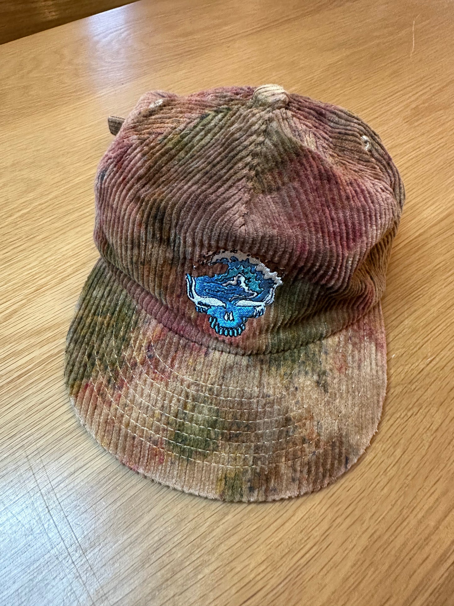 Ice Dyed Embroidered Hats