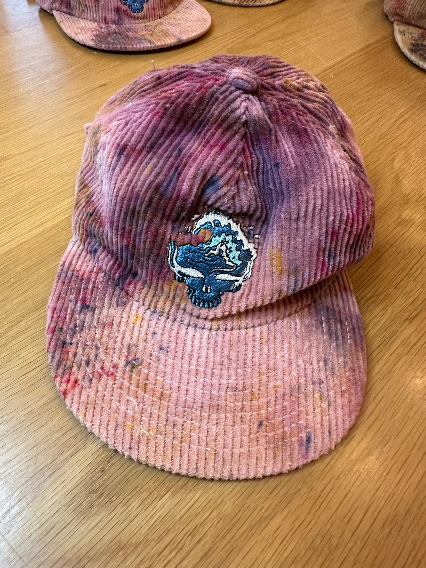 Ice Dyed Embroidered Hats