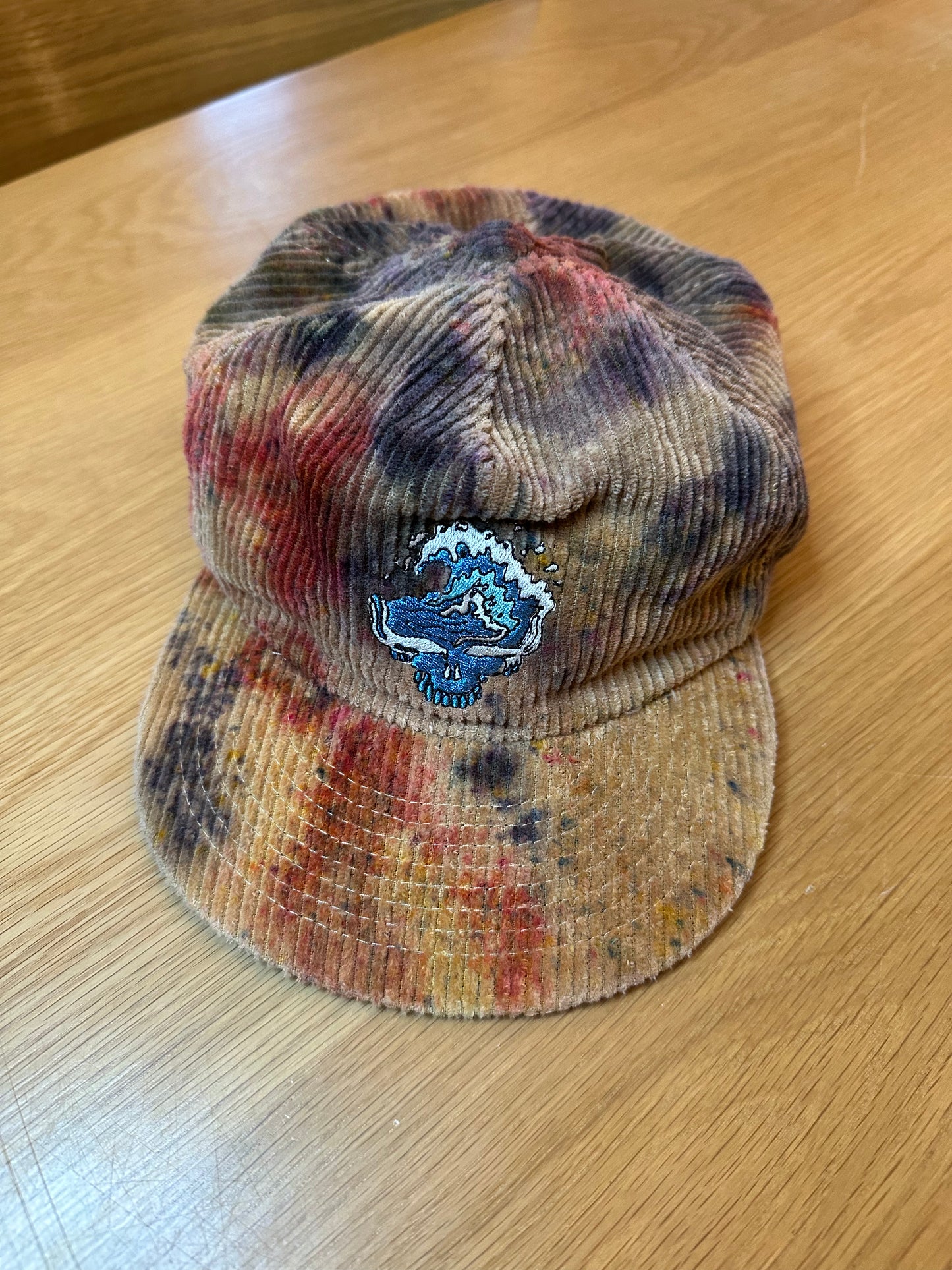 Ice Dyed Embroidered Hats