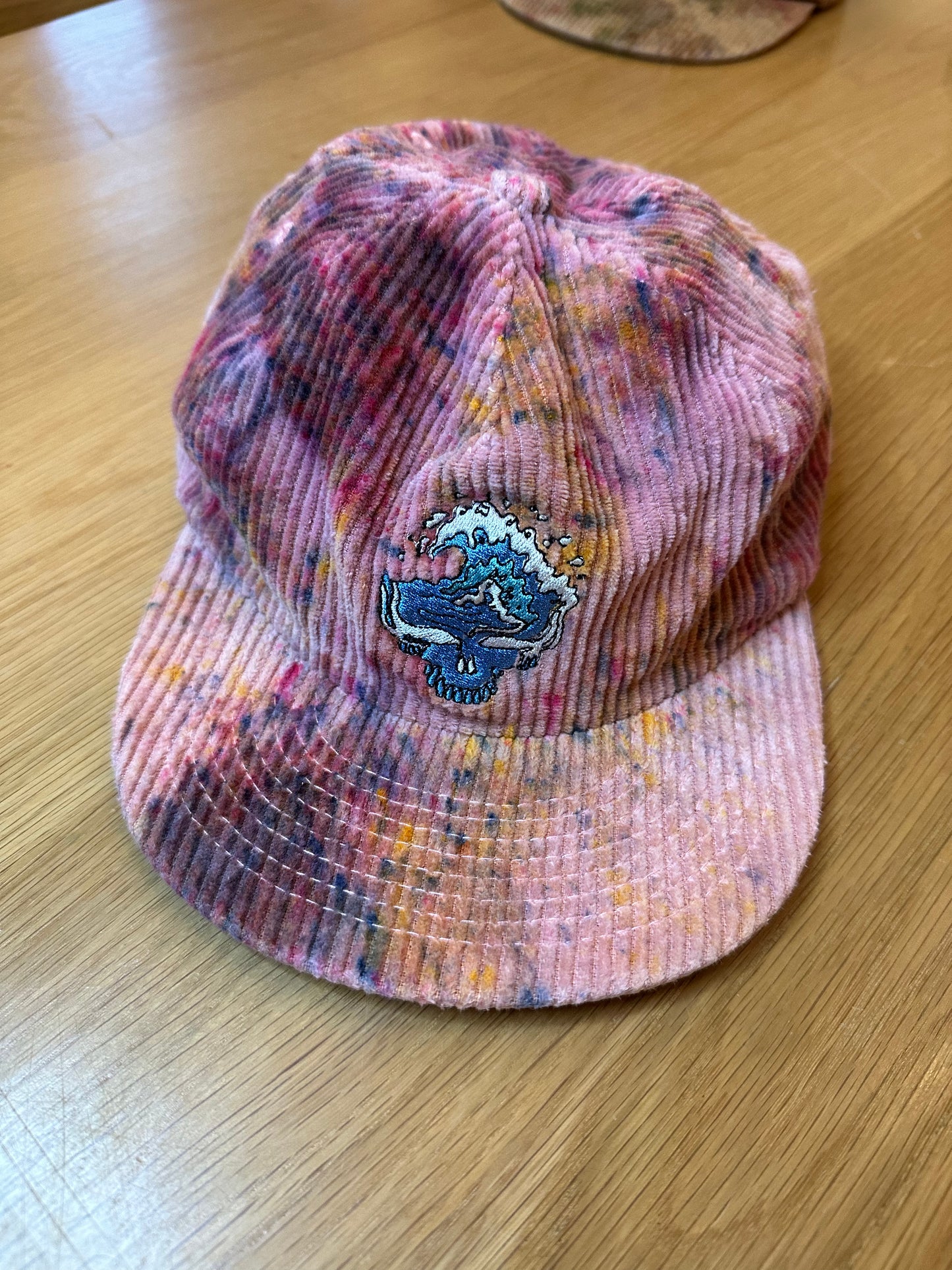 Ice Dyed Embroidered Hats