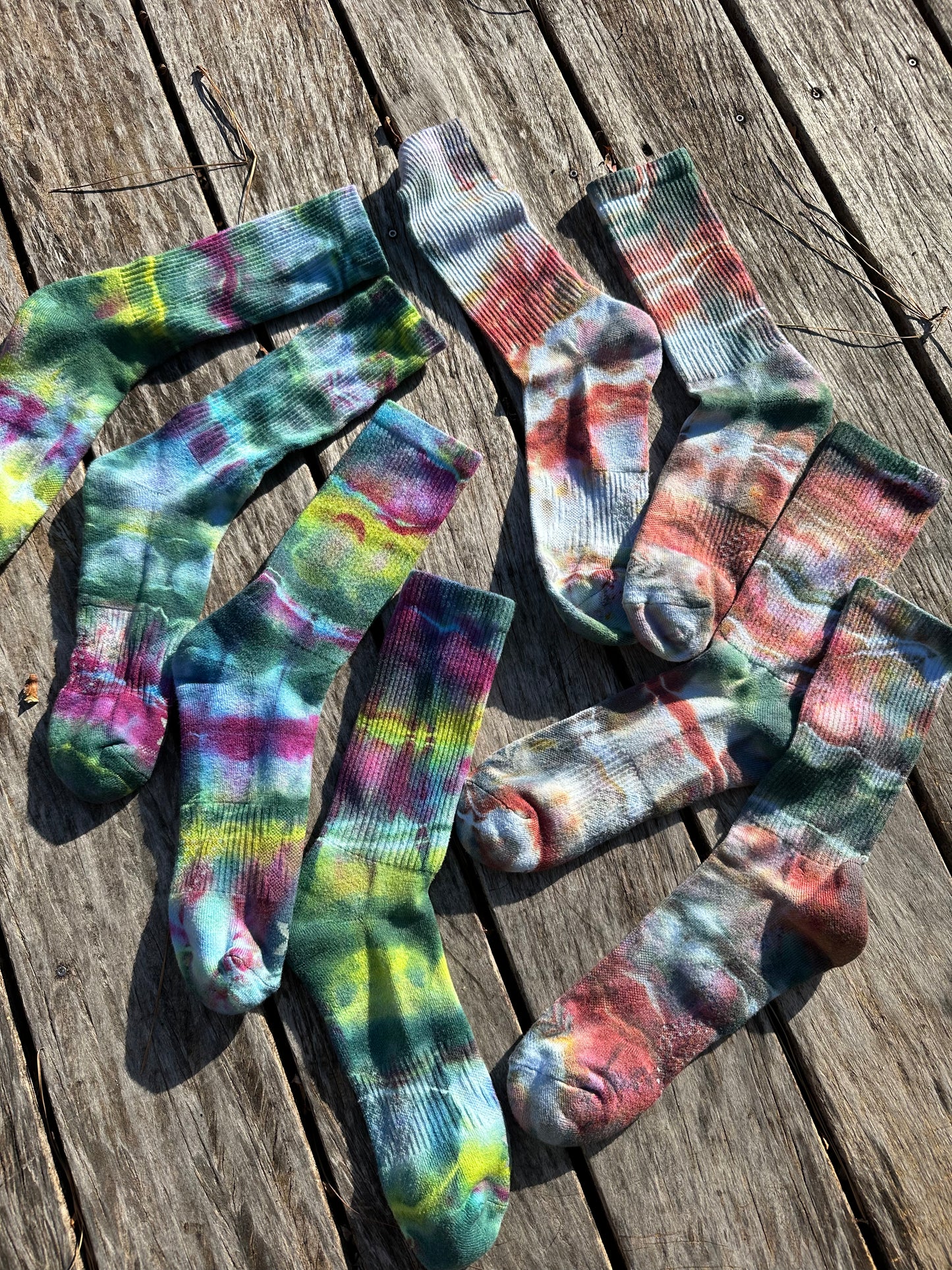 Ice Dyed Socks